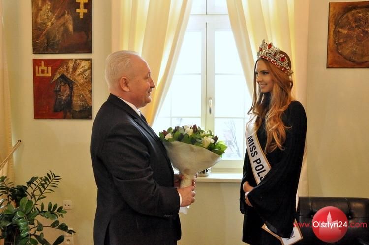„Nasza” Miss Polski spotkała się z marszałkiem województwa 