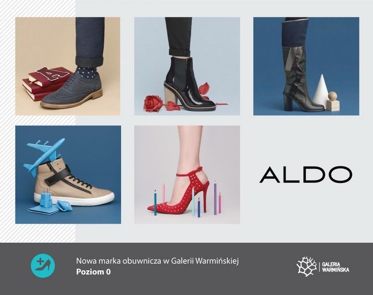 Aldo - nowa marka obuwnicza w Galerii Warmińskiej
