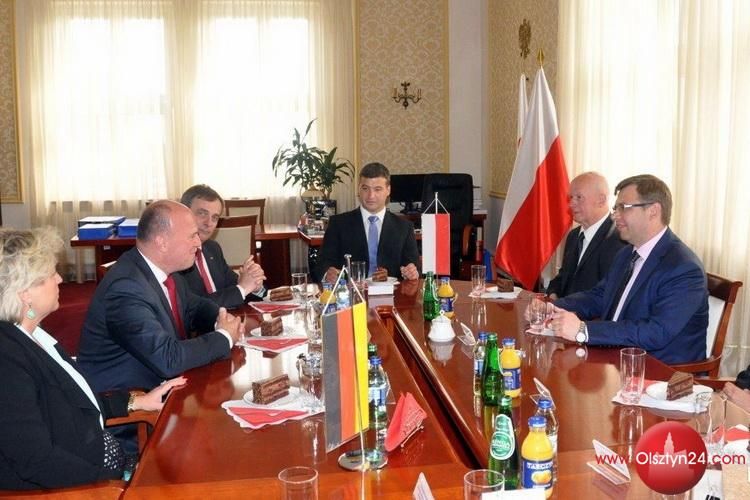 Wojewoda przyjął delegację niemiecką