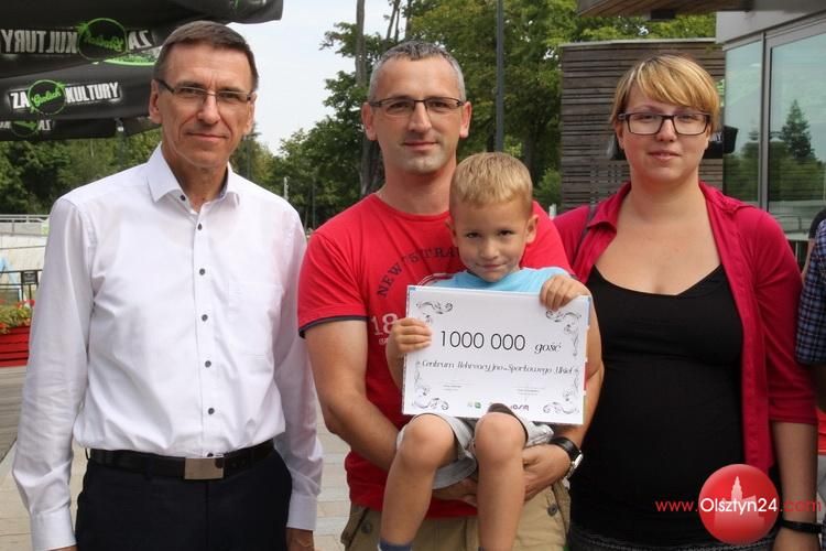 Milionowy gość CRS Ukiel podjęty z honorami