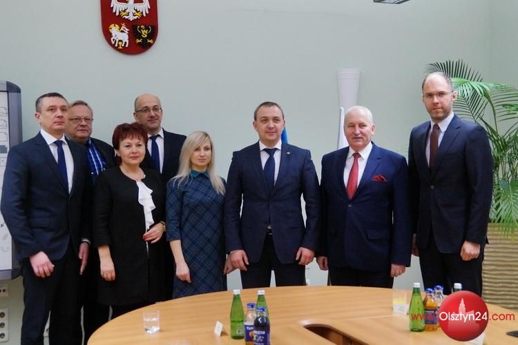 Szef obwodu rówieńskiego z pierwszą wizytą na Warmii i Mazurach