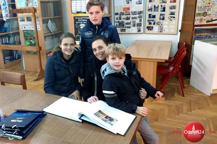 Goście z Holandii w Muzeum Sportu