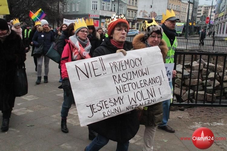 Olsztynianki manifestowały w dniu swojego święta