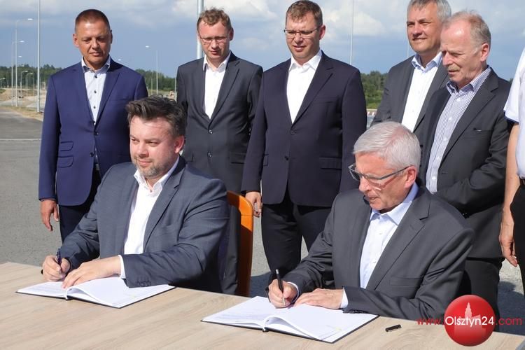 Unia Europejska wsparła budowę zachodniego odcinka obwodnicy Olsztyna kwotą 368 mln złotych