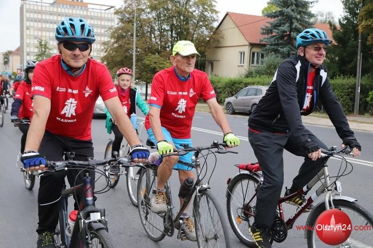 Z Olsztyna wyruszyła pielgrzymka rowerowa do grobu bł. ks. Jerzego Popiełuszki