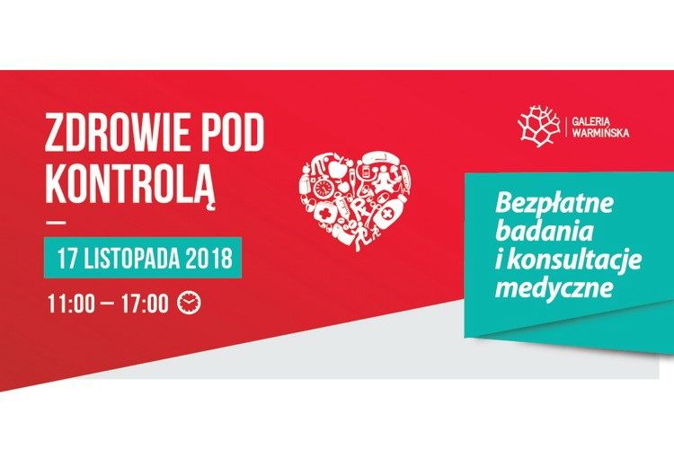 „Zdrowie pod kontrolą” znów w Galerii Warmińskiej