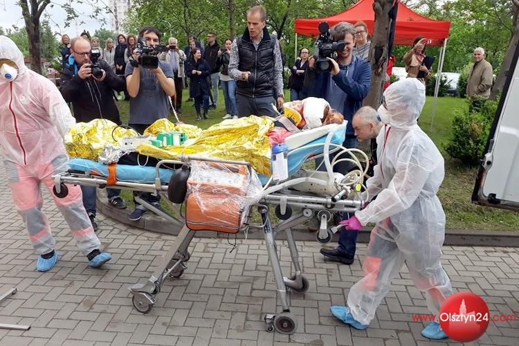 Służby ratownicze i medycy sprawdzali, jak walczyć ze skutkami masowego skażenia chemicznego