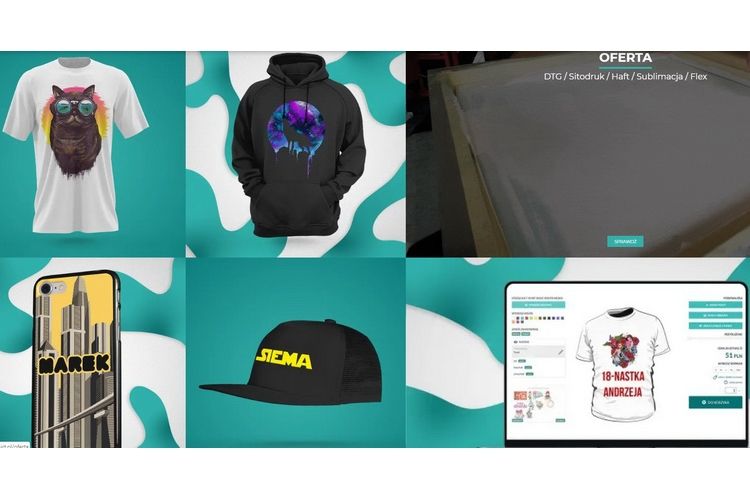 Własne koszulki z nadrukiem już od jednej sztuki - druk dtg - Olsztyn