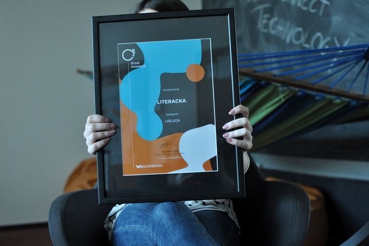 Olsztyńska spółka Literacka z „Orłem Innowacji” za system rekomendacji książek