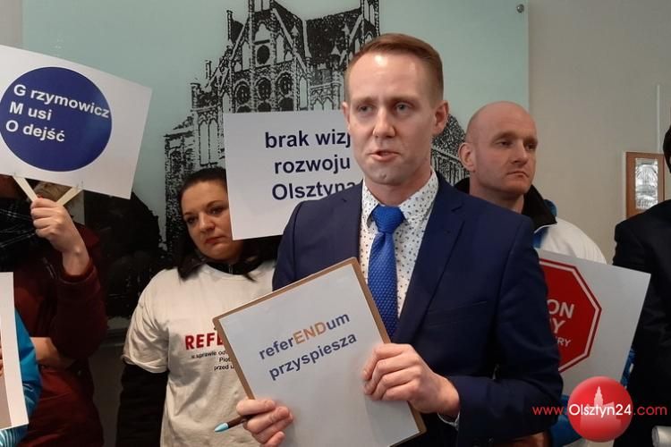 Grupa inicjatywna złożyła wniosek o przeprowadzenie referendum w Olsztynie