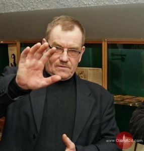 Tadeusz Awiżeń w Muzeum Sportu