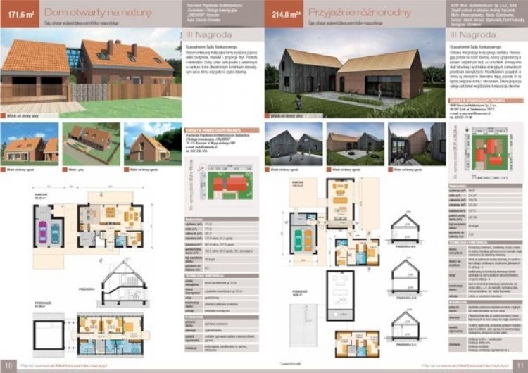 Katalog projektów tradycyjnych domów z Warmii i Mazur 