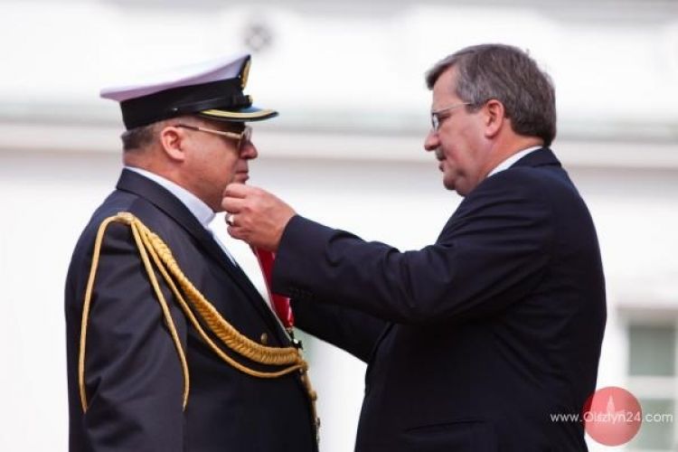 Prezydent odznaczył komandora