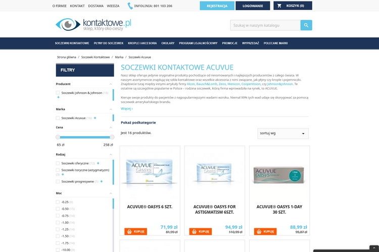 Soczewki Acuvue - najlepsze dla Twoich oczu