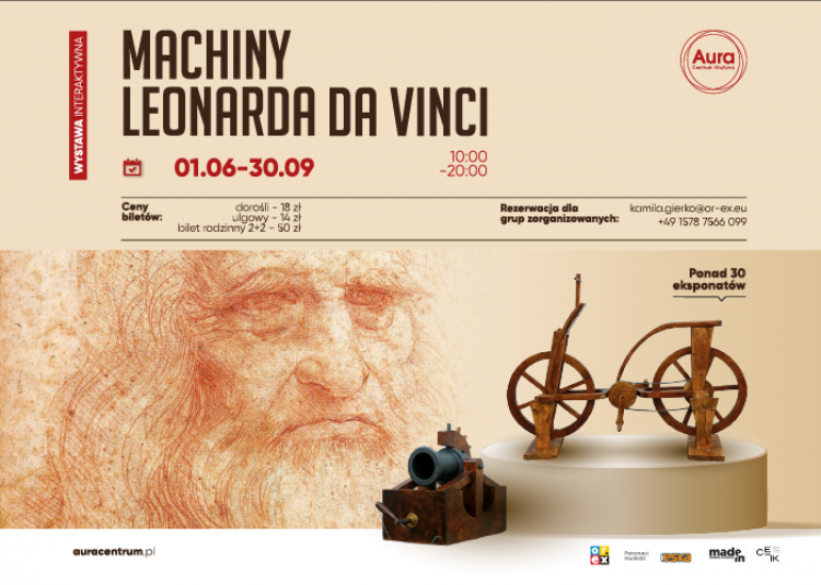 Poznaj twórczość genialnego Leonarda da Vinci!