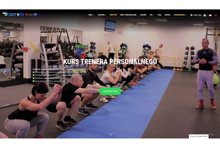 Polecany kurs trenera personalnego 