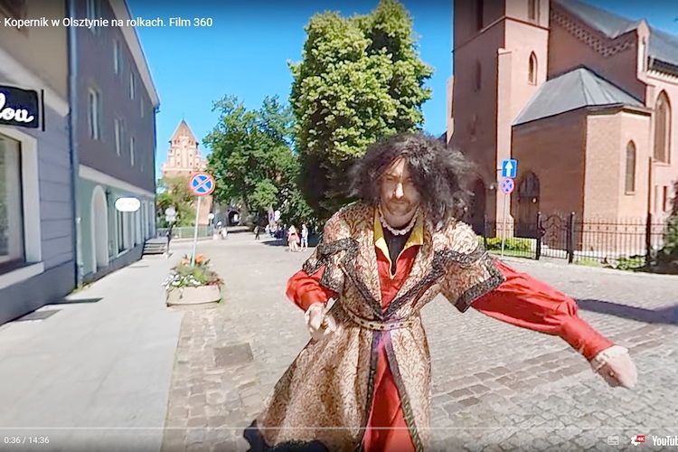 Kopernik na rolkach!