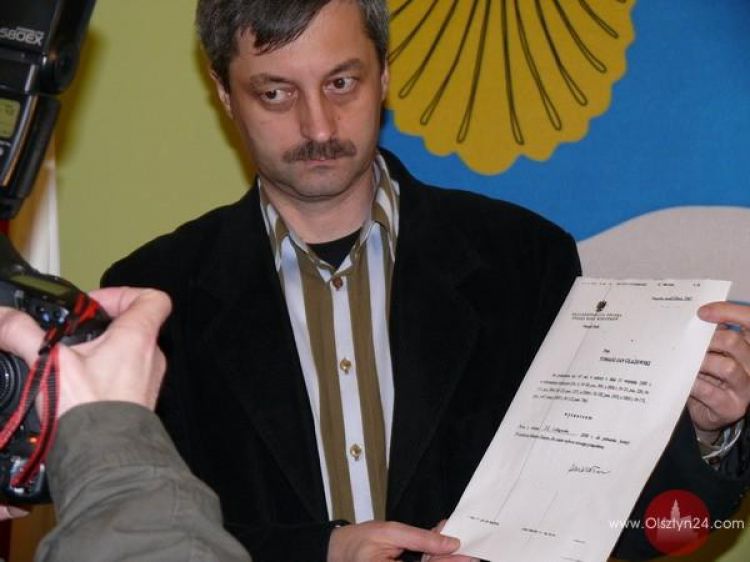 Konferencja prasowa komisarza