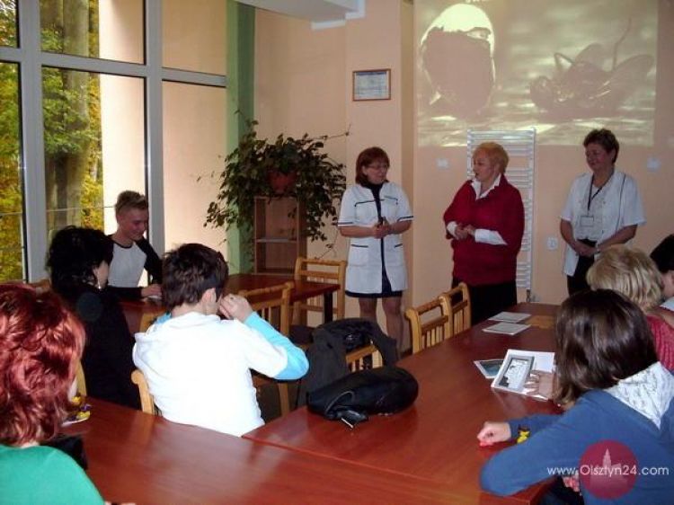 Uczniowie odwiedzili szpital 