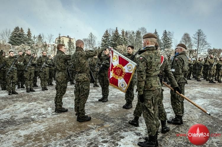 Największa przysięga terytorialsów z Warmii i Mazur odbyła się w Morągu