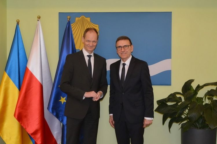Ambasador Niemiec z wizytą w Olsztynie