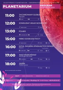 OPiOA zaprasza na Majówkę z Astronomią