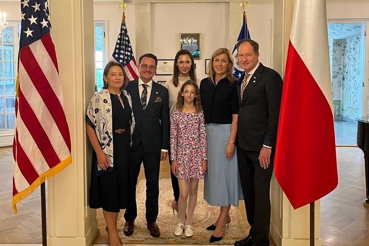 Ambasador USA gościł przedstawiciela olsztyńskiego szpitala dziecięcego