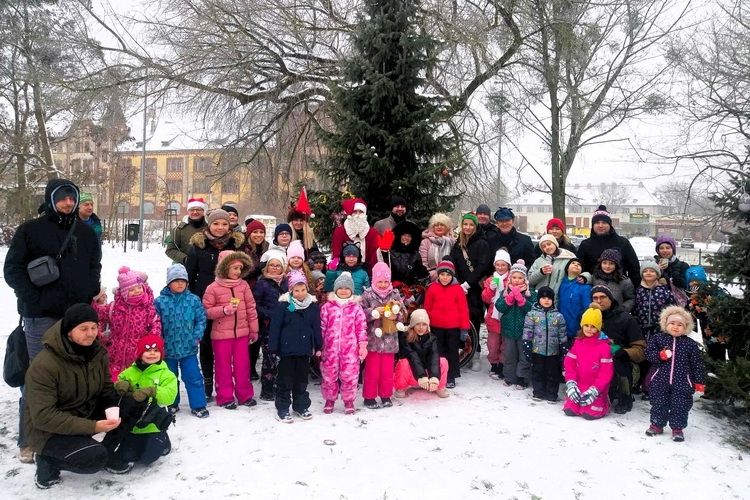 Mikołaj na Osiedlu Podleśna 