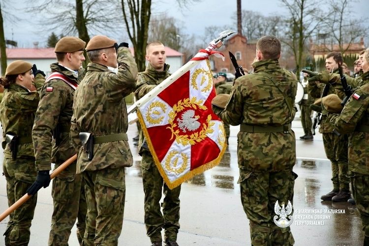 Przysięga u „terytorialsów”