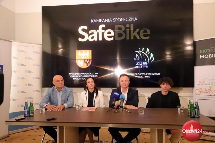 W Olsztynie zainaugurowano kampanię „SafeBike – Kampania na kółkach“