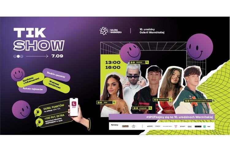 Urodzinowe Show Galerii Warmińskiej