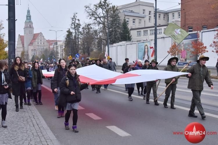 Olsztyn obchodził Narodowe Święto Niepodległości inaczej niż zwykle
