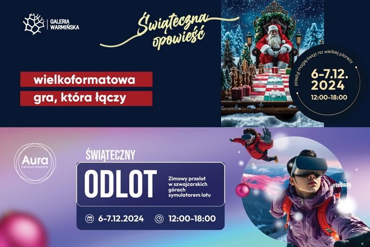 Odlotowo i z wielkim rozmachem, czyli mikołajki w Warmińskiej Aurze