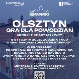 Olsztyn zagra dla powodzian