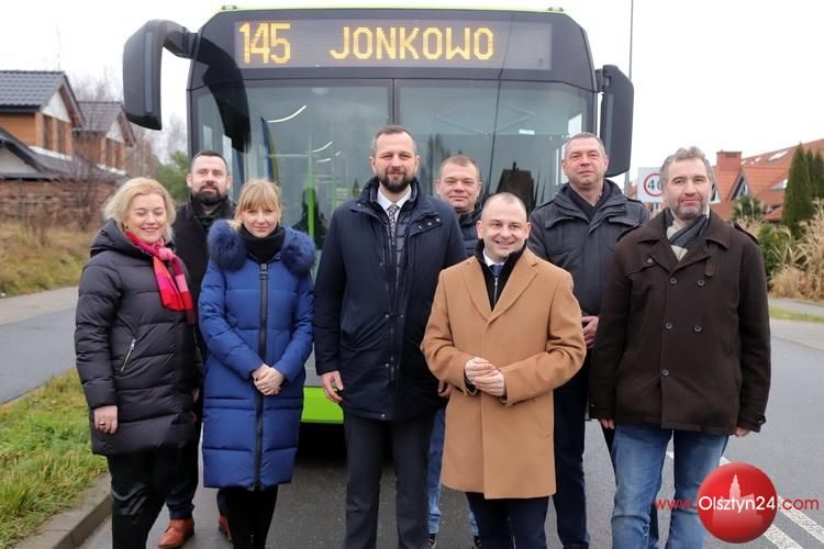 Mieszkańcy gminy Jonkowo zyskali autobusowe połączenie z Olsztynem
