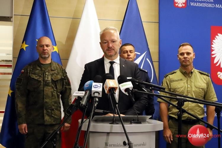 Wojewoda warmińsko-mazurski zwołał posiedzenie Wojewódzkiego Zespołu Zarządzania Kryzysowego