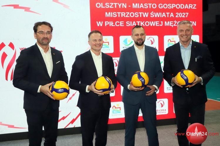 Olsztyn jednym z gospodarzy siatkarskich mistrzostw świata w 2027 roku