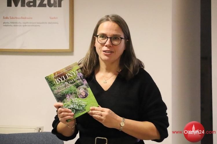 Magdalena Markiewicz promowała swoją książkę o ogrodach