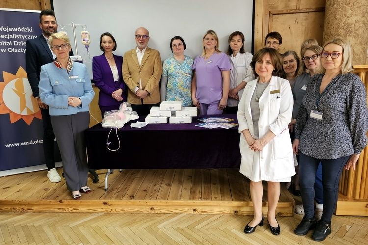 Olsztyński szpital dziecięcy otrzymał pierwszy sprzęt z tegorocznego Finału WOŚP
