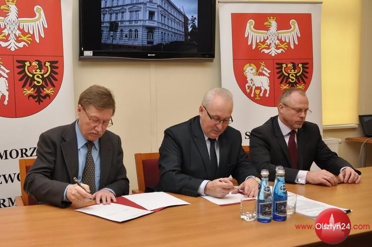 Województwo podpisało umowę o współpracy z Ośrodkiem Badań Naukowych