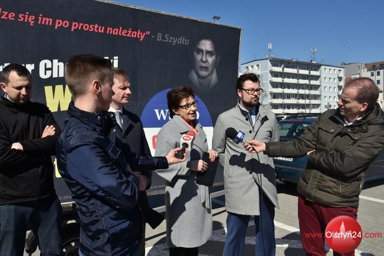 Konwój Wstydu PiS pojawił się w regionie 