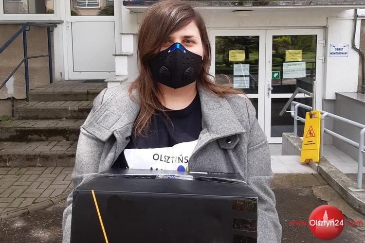 Organizatorki OMR przekazały środki ochronne Domowi Pomocy Społecznej w Olsztynie