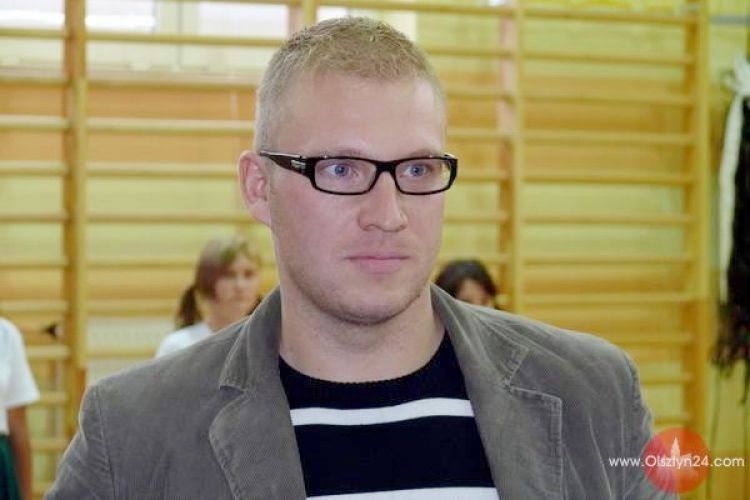 Tomasz Mendelski w Muzeum Sportu