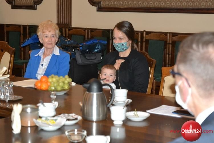 Krystyna Żołnierowicz gościła w ratuszu