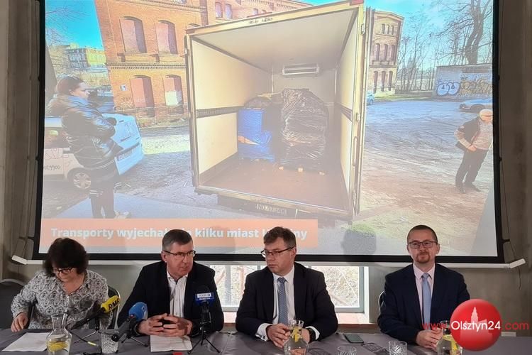 Bank Żywności w Olsztynie przekazał 162 tony darów dla mieszkańców Ukrainy