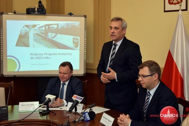 Rząd przedstawia inwestycje w warmińsko-mazurską kolej