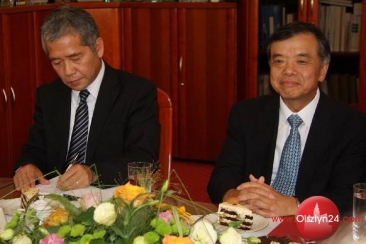 Ambasador Japonii z wizytą u wojewody