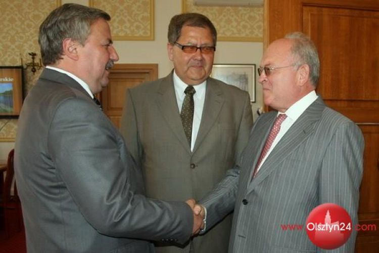 Nowy Konsul Generalny Federacji Rosyjskiej w Gdańsku z pierwszą wizytą w Olsztynie