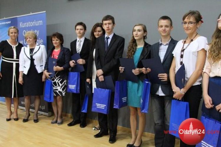 Galę Mistrzów zorganizował Warmińsko-Mazurski Kurator Oświaty