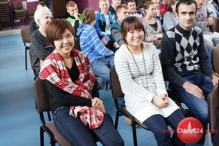 Zagraniczni studenci w Zespole Szkół w Dobrym Mieście